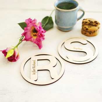 Personalised Letter Coaster, 2 of 3