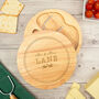 Personalised Couples Wedding Cheese Board Set, thumbnail 4 of 7