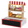 Wooden Toy Shop With Play Food Accessories, thumbnail 3 of 7