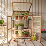 Wooden Framed Garden Greenhouse Growhouse Kit, thumbnail 1 of 12