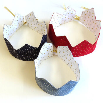 Make Your Own Christmas Cracker Crown Kit, 2 of 8