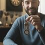Personalised Dartboard Darts Key Chain/Keyring, thumbnail 6 of 11