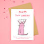 Mum You Are Amazing Mother's Day Card, thumbnail 1 of 2