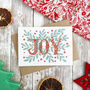 Peace, Joy And Noel Christmas Card Multipack, thumbnail 3 of 6