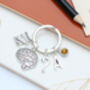 Therapist Personalised Keyring Psychiatrist Gift, thumbnail 2 of 7