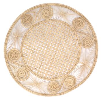 Natural Spiral Placemats Set Of Four, 2 of 6