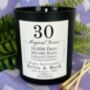 Personalised 30th Magical Years Anniversary Candle, thumbnail 2 of 11