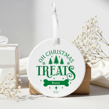 Personalised Dog Pet Christmas Bauble, 7 of 10