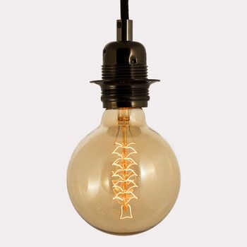 Globe Spiral Edison Vintage Light Bulb 40 W E27 B22, 11 of 12
