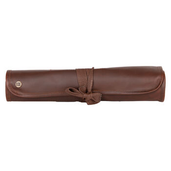 Personalised Brown Leather Knife Roll, 8 of 9