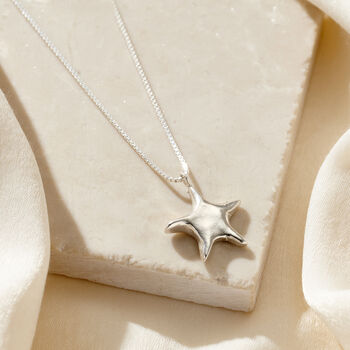 Chunky Star Pendant Necklace, 4 of 7