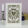 You're Just Like A Mum To Me Papercut Mother's Day Card, thumbnail 7 of 9