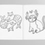 Colouring Book Cats Star Signs Of The Zodiac Booklet, thumbnail 2 of 6