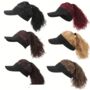 Chemo Headwear Wig Part Sun Baseball Cap With Hair Wavy, thumbnail 2 of 3