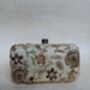 Light Gold Rectangular Clutch, thumbnail 4 of 9