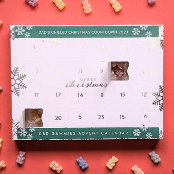 Personalised Cbd Gummies Advent Calendar, 3 of 4