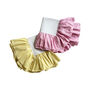 Party Ruffle Stripe Tablecloth, Yellow, thumbnail 2 of 2