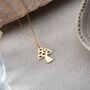 Sterling Silver Mushroom Necklace, thumbnail 1 of 9