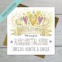 Happy Golden Wedding Anniversary Personalised Card, thumbnail 1 of 3