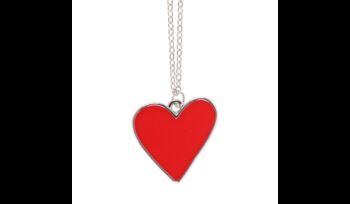 Heart Necklace Pendant Greetings Card You Are Loved, 4 of 4