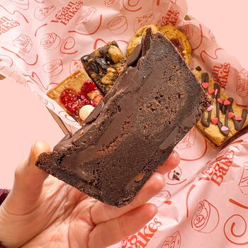 Vegan Valentines Brownie And Cookie Treat Box, 5 of 7