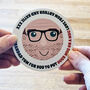Personalised Glossy Face Coasters For Grandpa, thumbnail 2 of 7