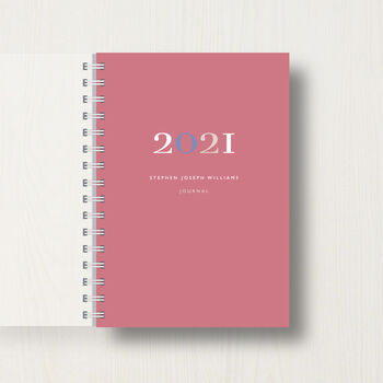 Personalised 2022 Journal Or Notebook, 11 of 12