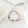 Pink Opal Bracelet With Sterling Silver Beads, thumbnail 8 of 10