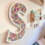 Sample Letter M * Extra Large Wooden Letter Decoration, thumbnail 3 of 5