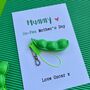 Mummy/Mum Ha Pea Fidget Toy Mother's Day Card, thumbnail 3 of 3