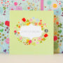 Floral Christening Greetings Card, thumbnail 4 of 5