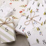 Christmas Advent Calendar Wrapping Paper, thumbnail 5 of 7