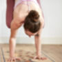 The Luxe Peacock Cork Yoga Mat, thumbnail 2 of 8