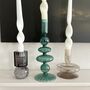 Glass Candlesticks In Assorted Colours, thumbnail 6 of 9