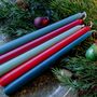 10 Tapered Dinner Candles Christmas Colour Mix | Scandi Christmas, thumbnail 2 of 3