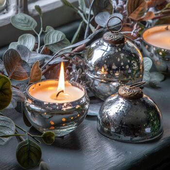 Small And Large Bauble Candle Votives, 7 of 11