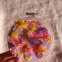 Beaded Embroidery Kit In 'Lilac', thumbnail 6 of 10