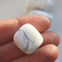 Howlite Crystal Tower With Optional Tumblestone, thumbnail 5 of 7
