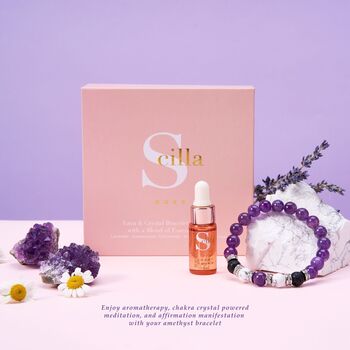 Amethyst Roller Facial Pampering Gift Set For Her, 12 of 12