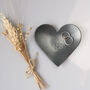 6th Anniversary Gift, Mini Decorative Iron Heart Dish With Smooth Metallic Finish, thumbnail 1 of 9