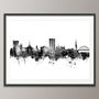 Blackburn Skyline Cityscape Art Print, thumbnail 3 of 7