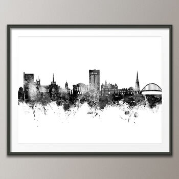 Blackburn Skyline Cityscape Art Print, 3 of 7