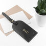 Personalised Foiled Leather Luggage Tag, thumbnail 6 of 12