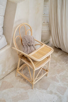 Kindred Rattan Doll High Chair For Pretend Play, 2 of 3