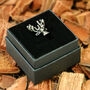 Stags Head Lapel Pin Badge With Gift Box, thumbnail 2 of 5