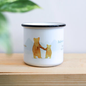 Father And Child 'Adventure Awaits' Personalised Mug, 2 of 4