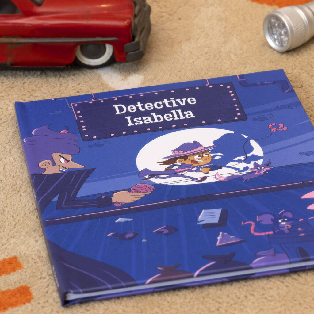 Personalised Children's Detective Storybook Gift, 1 of 12