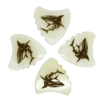 Shark Fin Guitar Picks In A Gift Tin, 8 of 12