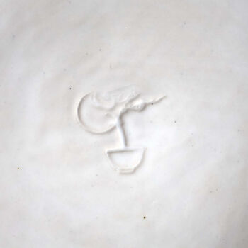 Handcrafted White Wave Tea Boat, 5 of 5