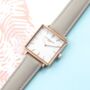 Personalised Women's Leather Watch, thumbnail 3 of 12